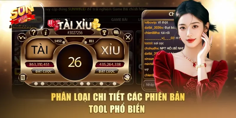 Phân loại chi tiết các phiên bản tool phổ biến 